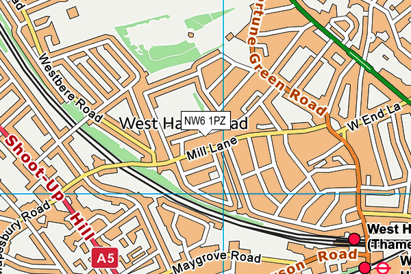 Map of SUZANNE TAGER LIMITED at district scale