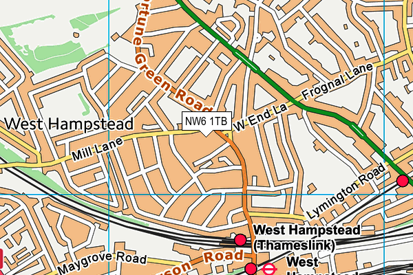 Map of WOODSTOCK ALLOY WHEEL REFURBISHING LIMITED at district scale