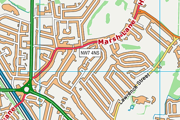 Map of GLENGALL ROAD LTD at district scale