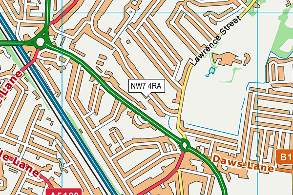 Map of RAYROC ENTERPRISES LIMITED at district scale