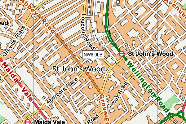 Map of REGENTS MEWS RESIDENTS ASSOCIATION LIMITED at district scale