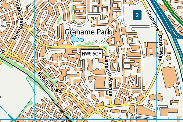 Map of GYMFLUX LIMITED at district scale