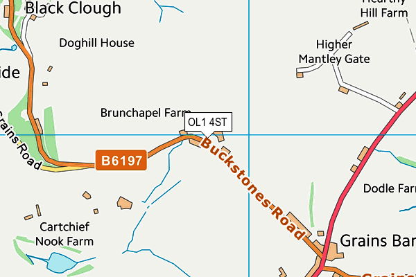Map of ROWAN ASHWORTH LIMITED at district scale