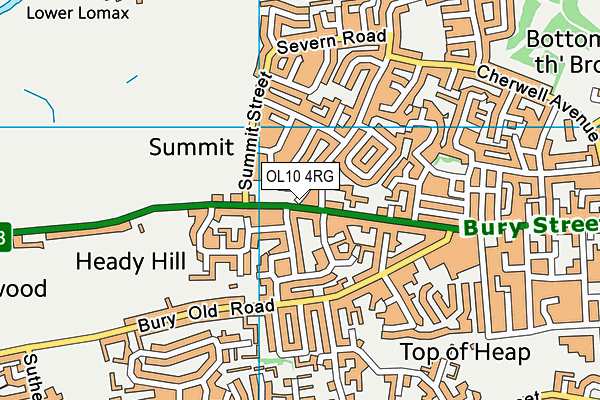 Map of JOHN & WENDY LTD at district scale