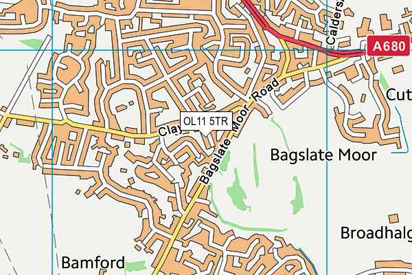 Map of BAMFORD PROPERTIES LTD at district scale