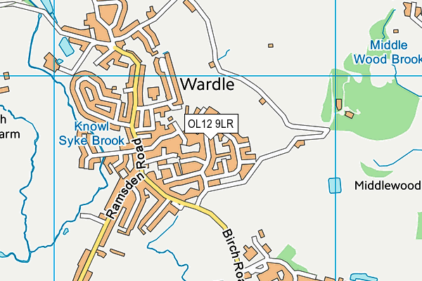 Map of FRONT ROW FINANCIAL LTD at district scale