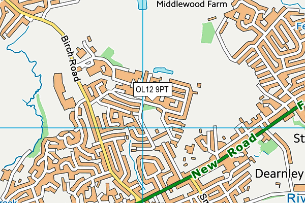 Map of MCCARROLL HOMES LTD at district scale