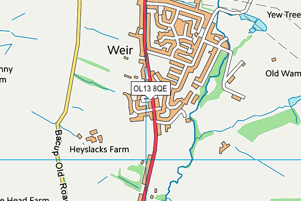 Map of FOX AND FERN LIMITED at district scale