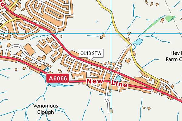 Map of GCT ANGLING LTD at district scale