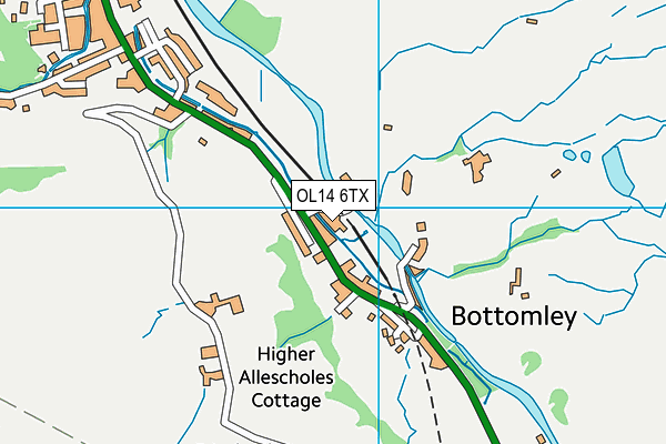Map of BOWLAND STOVES LTD at district scale