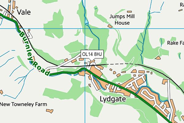 Map of HOWARTH BROS. LIMITED at district scale