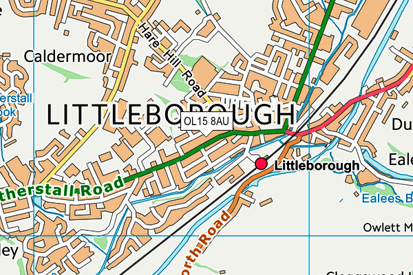 Map of WONG HO LITTLEBOROUGH LIMITED at district scale