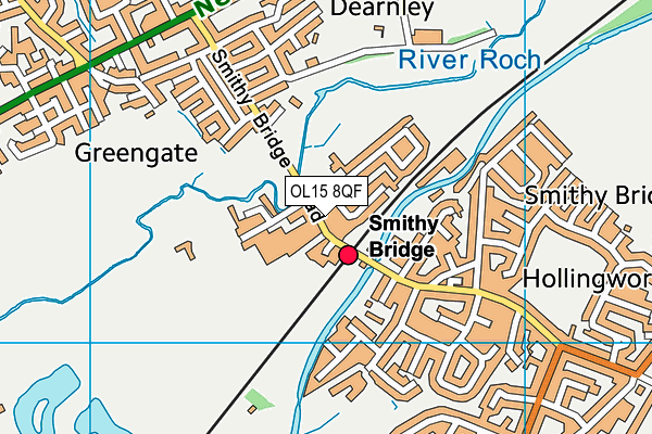 Map of KIRSTY WORKS LTD at district scale