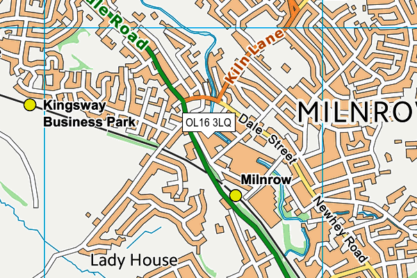 Map of MILNROW INVESTMENTS LIMITED at district scale