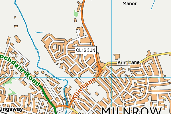 Map of O.N.E WINDOW CLEANING LTD at district scale