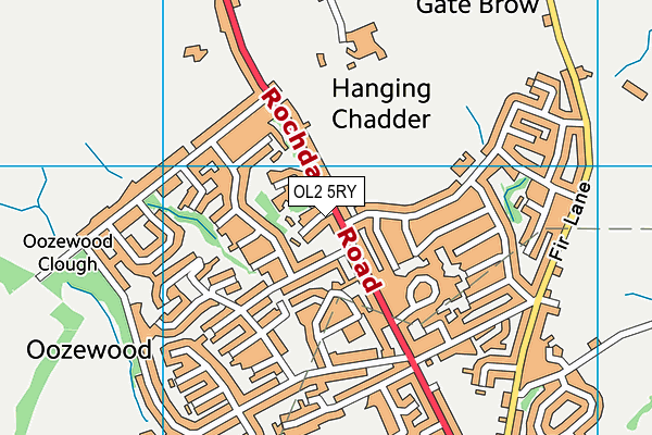 Map of THE HALFWAY HOUSE ( NW ) LTD at district scale