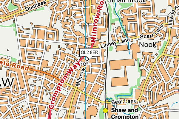Map of HOWARD'S DOMESTICS LTD at district scale