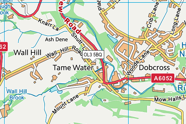 OL3 5BQ map - OS VectorMap District (Ordnance Survey)