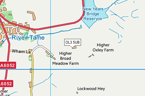 OL3 5UB map - OS VectorMap District (Ordnance Survey)