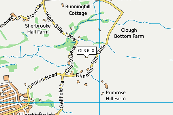 Map of APPLEBYS BUSINESS CENTRE LIMITED at district scale