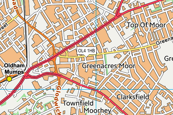 Map of C W ROOFING (WAKEFIELD) LIMITED at district scale