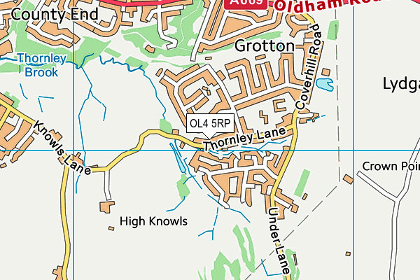Map of ALL IN ONE TREE AND GARDEN SERVICES LTD at district scale