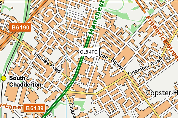 Map of PRECISION 21 LIMITED at district scale