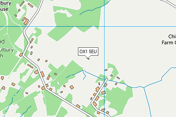 OX1 5EU map - OS VectorMap District (Ordnance Survey)