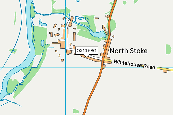 OX10 6BG map - OS VectorMap District (Ordnance Survey)