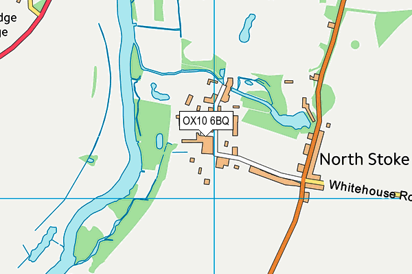 OX10 6BQ map - OS VectorMap District (Ordnance Survey)