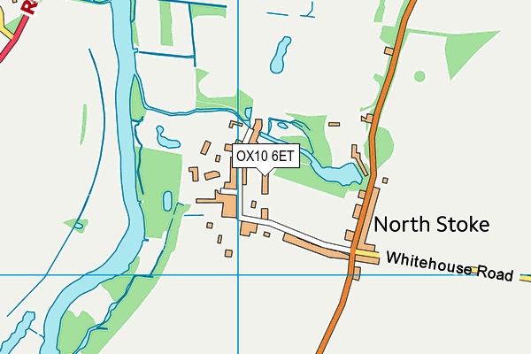 OX10 6ET map - OS VectorMap District (Ordnance Survey)