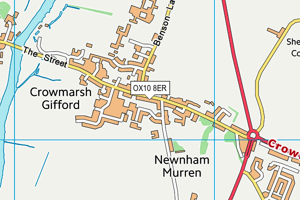 Map of CROWMARSH PUB COMPANY LIMITED at district scale