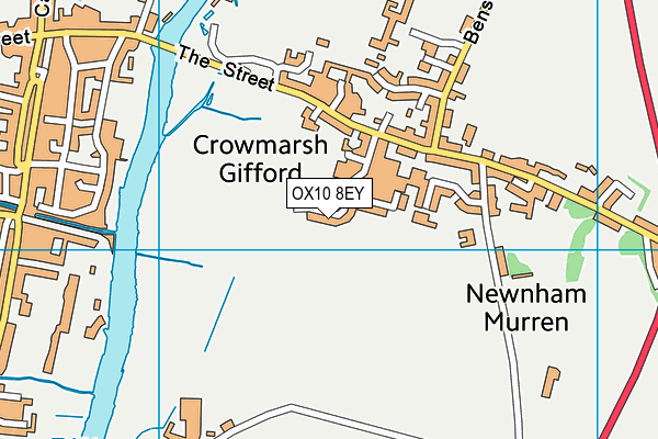 Map of CROWMARSH INVESTMENTS LTD at district scale