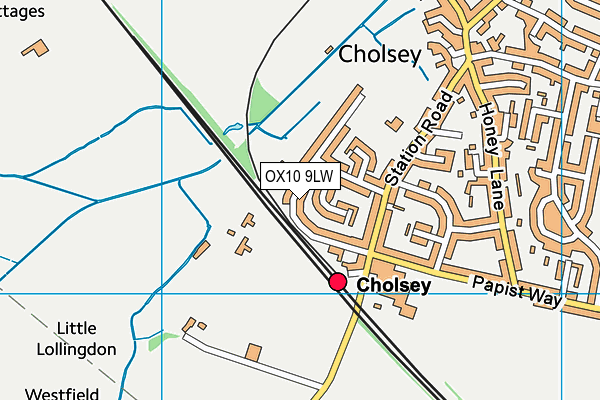 Map of S J POWIS LTD at district scale