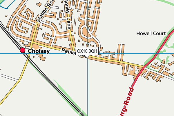 Map of CHOLSEY INFORMATION SECURITY LIMITED at district scale