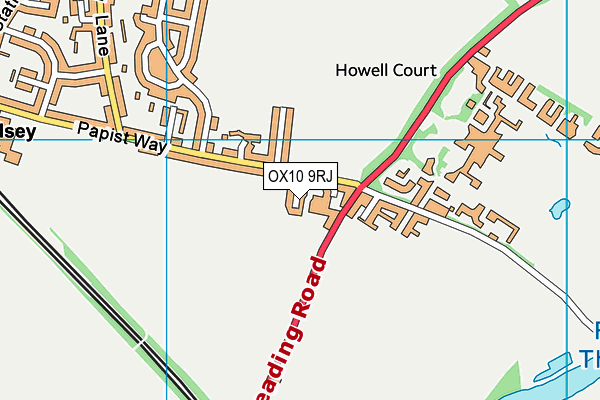 Map of THORPDOWN LIMITED at district scale