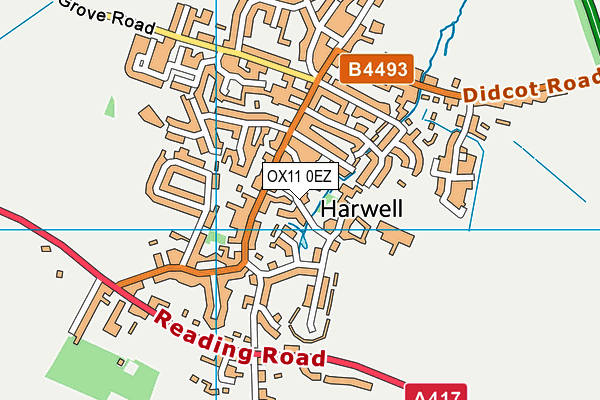 Map of HARWELL CONSULTING SERVICES LTD at district scale