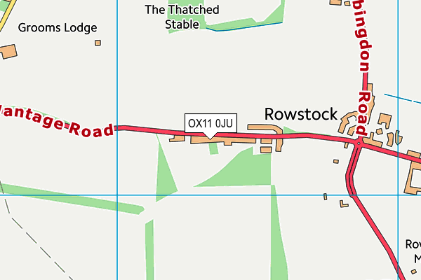 OX11 0JU map - OS VectorMap District (Ordnance Survey)