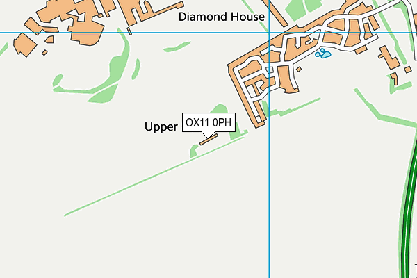 OX11 0PH map - OS VectorMap District (Ordnance Survey)
