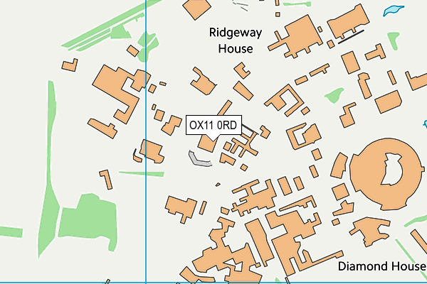 OX11 0RD map - OS VectorMap District (Ordnance Survey)