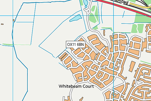 OX11 6BN map - OS VectorMap District (Ordnance Survey)