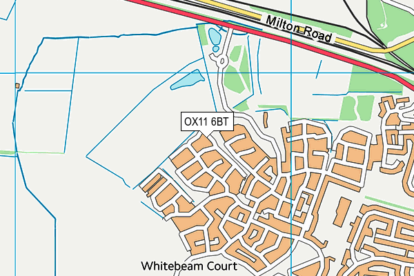 OX11 6BT map - OS VectorMap District (Ordnance Survey)