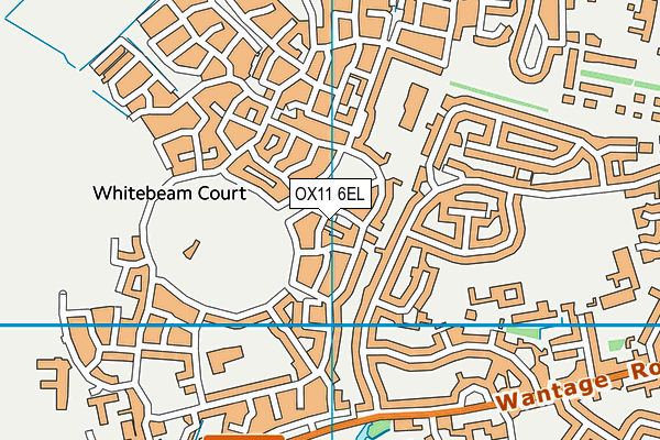 OX11 6EL map - OS VectorMap District (Ordnance Survey)