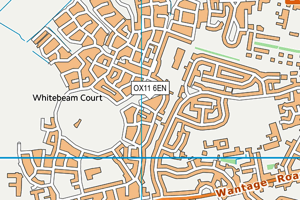 OX11 6EN map - OS VectorMap District (Ordnance Survey)