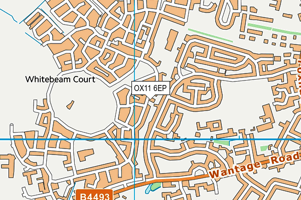 OX11 6EP map - OS VectorMap District (Ordnance Survey)