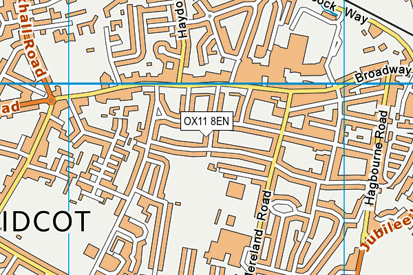 OX11 8EN map - OS VectorMap District (Ordnance Survey)