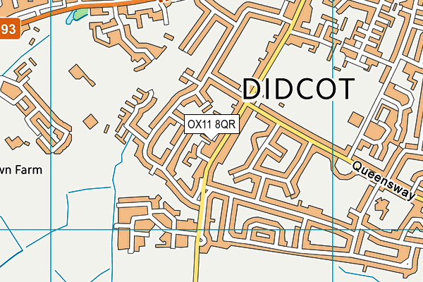 Map of DORANDI LTD at district scale