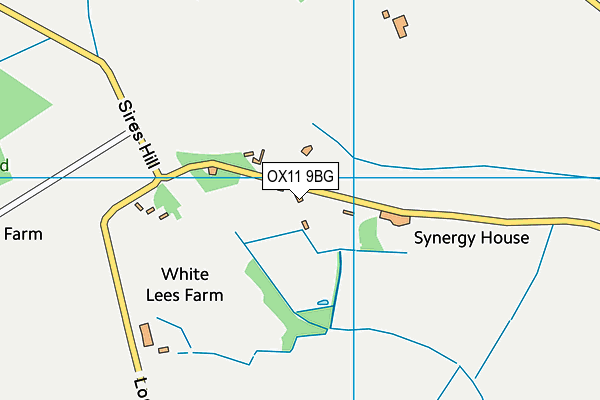 OX11 9BG map - OS VectorMap District (Ordnance Survey)