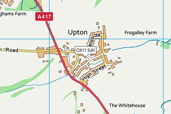 OX11 9JH map - OS VectorMap District (Ordnance Survey)