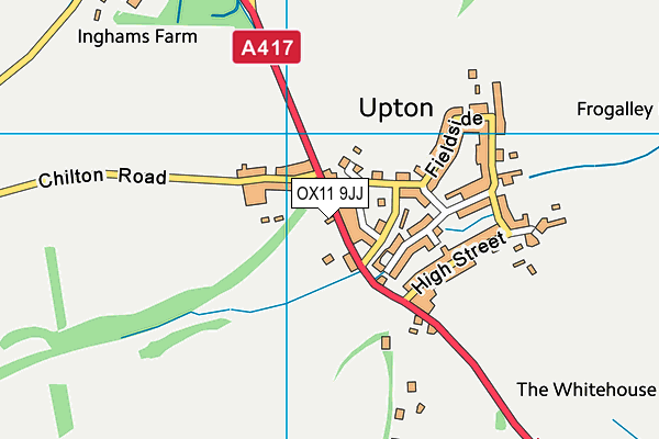 OX11 9JJ map - OS VectorMap District (Ordnance Survey)